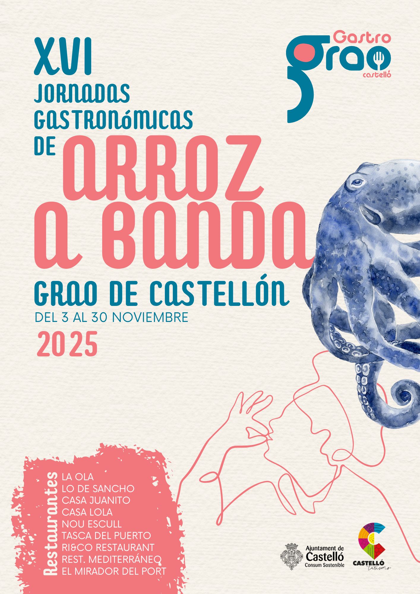 XVI Jornadas Gastronómicas de Arroz a Banda Gastrograo