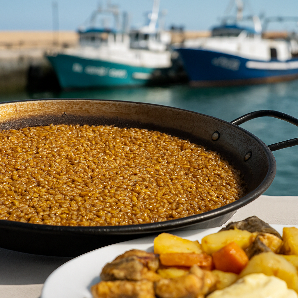 Arroz a banda grao de castellon