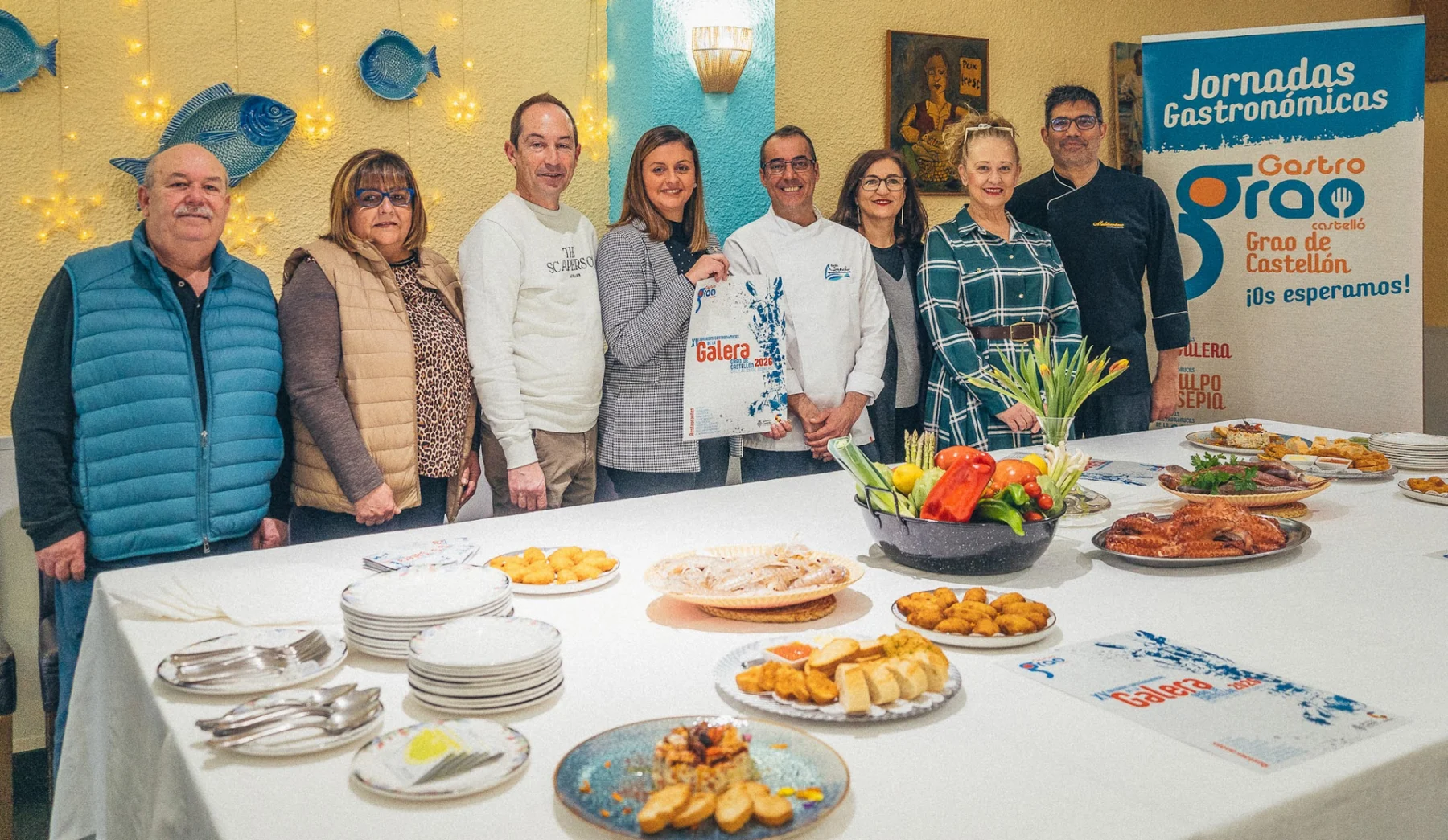 GastroGrao presenta las XV Jornadas Gastronómicas de la Galera en «Lo de Sancho»