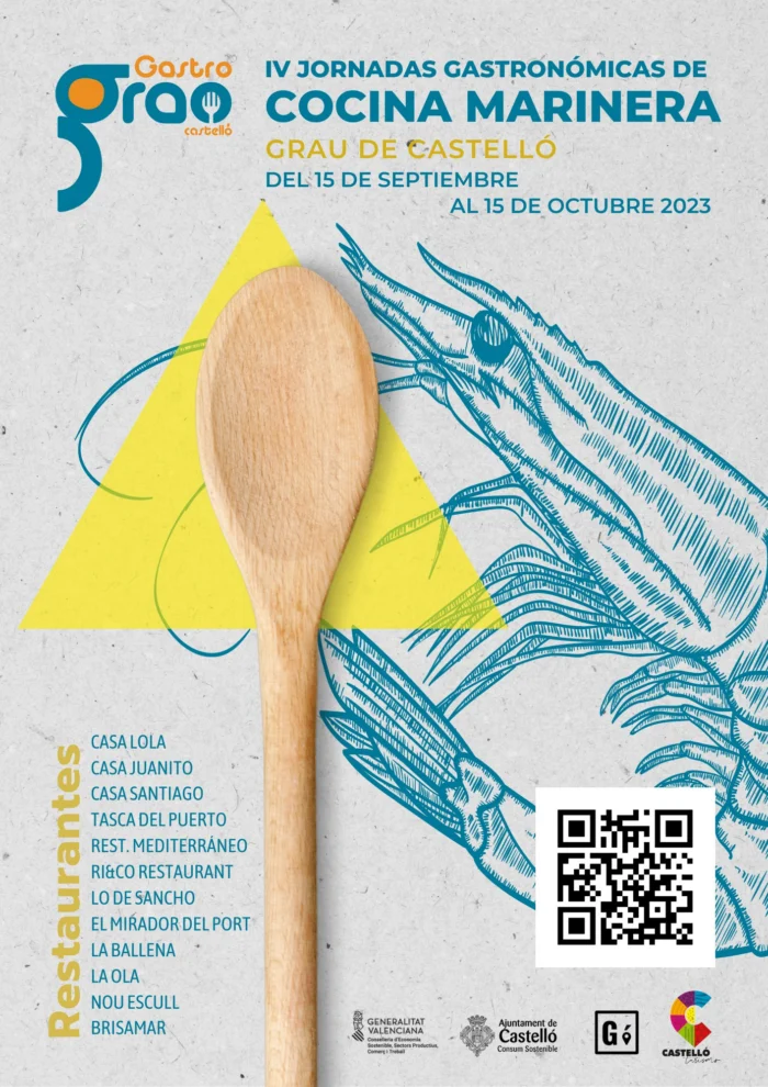 Cartel de IV Cocina Marinera