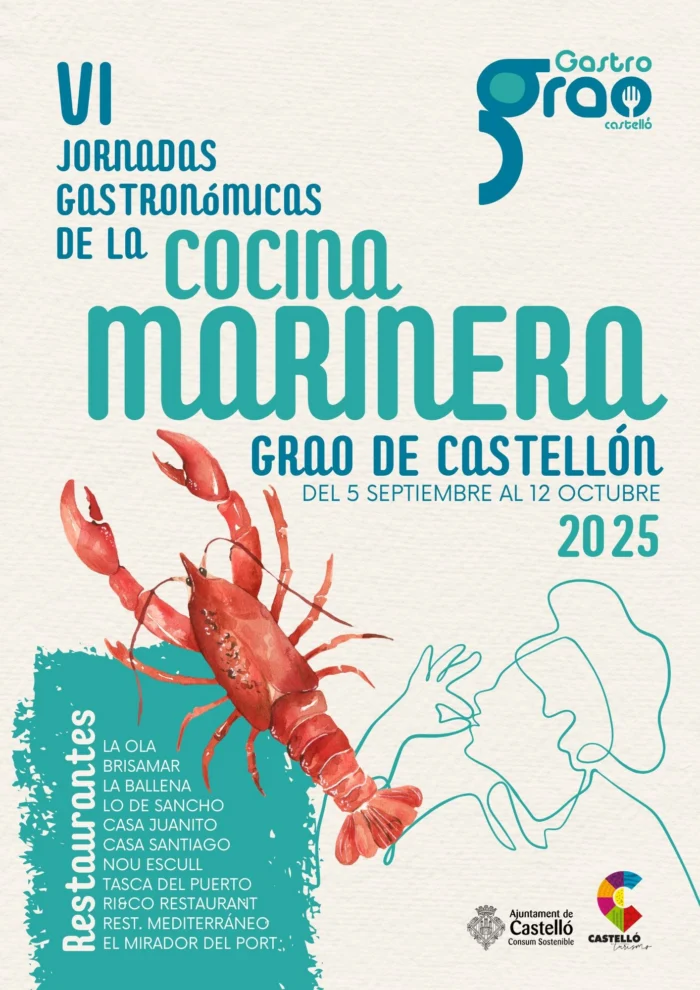 Cartel VI Cocina Marinera
