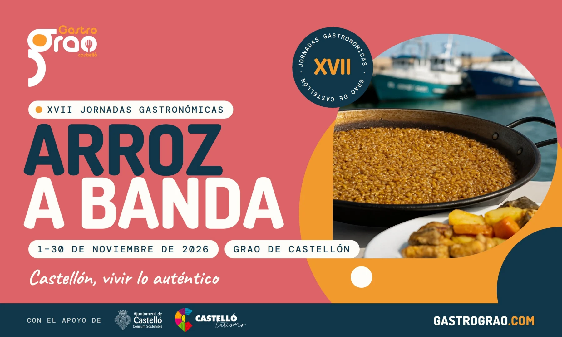 Vuelven las Jornadas del Arroz a Banda: la XVII edición, del 1 al 30 de noviembre